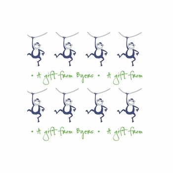 Wrapping Paper Monkeys