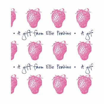 wrapping paper strawberries