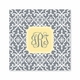 wrought iron gray square paper coaster<br>set of 50