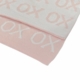 xoxo baby blanket