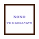 Xoxo Baby Gift Stickers