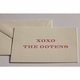 Xoxo Enclosure Card