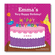 Baby's First Birthday Personalized Board Book - Pink - Hardcover