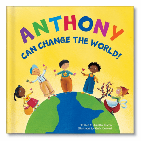 I Can Change the World Personalized Book - Hardcover