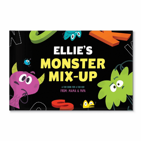 Monster Mix-up Personalized Book - Hardcover