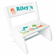Personalized Childs Wood Flip Stool - Sea Life