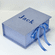 Personalized Micro Striped Cotton Medium Baby Keepsake Box