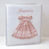 Personalized Silk Dress on Shantung Baby Memory Book