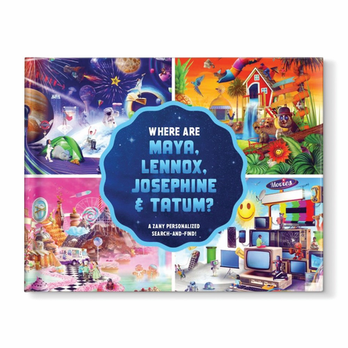 Personalized Where�s Name(s)?  Search-and-Find Book