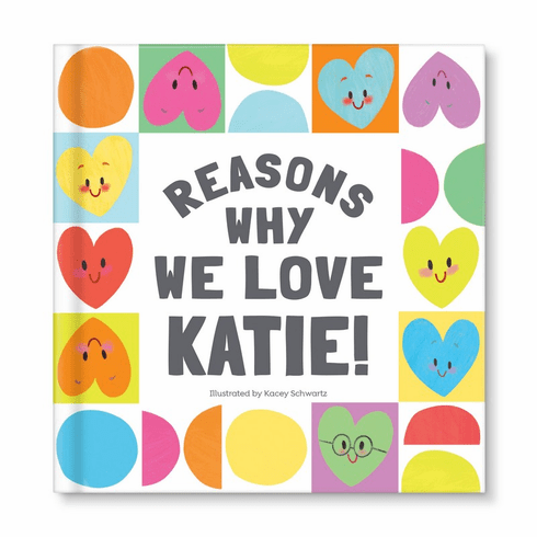 Reasons Why I Love You Personalized Board Book - Hardcover