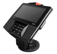 Havis 367-4977 Round Base Metal Stand with EMV Card Clearance for Ingenico Lane 3000, Lane 3600, & 7000 Payment Terminals