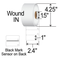 CognitiveTPG 03-89-1006 Direct Thermal Labels, 2.3" x 1.0" Bar Sensored Paper Label, 1.5" Core, 1685 LPR, 12 RPC.    For use with Cognitive Blazer Printers