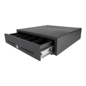 Custom America 971GF010000029 APEX PRO Cash Drawer | 18x18 Black EPC Cable | Dual Media Slots | High Precision Stainless Steel Ball Bearings  