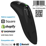Socket Mobile CX3809-2569 SocketScan S740, High Performance Universal Barcode Scanner, Black, USB