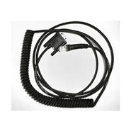 Datalogic  8-0736-03  RS232 Cable, 8 ft., Coiled,  9 pin "D" connector, Socket, Power off the terminal @ pin 9, RoHS.   For use with PowerScan/QS1000/QS6000 