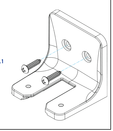 Datalogic 90ACC0382 Magellan 1500i Presentation Scanner Wall Mount