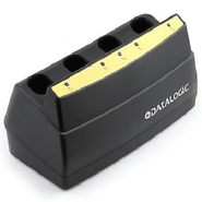Datalogic MC-P090 Battery Charger, 4-Slot, MC-9000; (requires the 90ACC0350 power supply).   Compatibility:  Datalogic PBT9100, PBT9500, PM9100, PM9500, PBT9501-RT 