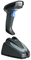 Datalogic QM2130-BK-910-RS232 Kit.   Includes: Cordless Scanner, Lithium Ion Battery, Base Station 910 MHz, USB RS232 Cable and Power Supply. Color: Black. Up to a 40 foot range from base.