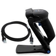 Datalogic QW2520-BKK1S QuickScan QW2520, 2D VGA Imager, USB Interface, Black (Kit includes Scanner, USB Cable 90A052258 and Stand STD-QW25-BK)      <font color=#08A04B><i><b>SALE!</font color></i></b>  
