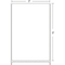Honeywell  420918 3 in. x 5 in. Duratran II Thermal Transfer Paper Label (formerly GreatLabel TTL).   1200 lpr, 16 rpc, 3" core, 8" od, perfed.  For use with Datamax/Zebra Tabletop Printers. Recommended Datamx Ribbons: GPR+, PGR+, PGR-A, SDR-A