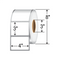 Honeywell 420985 4.00" x 3.00" Thermal Transfer Label , 2000 labels/roll, 4 rolls/case, 3" core, 8" od, perfed.   For use with Datamax/Zebra Tabletop Printers. Recommended Datamx Ribbons: GPR+, PGR+, PGR-A, SDR-A