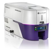 Entrust-DS1-Printer-YMCKT-Ribbon-Bundle.   Includes Entrust 525300-001 Sigma DS1 Printer, Simplex, 125-Card Input Hopper, USB Cable, Power Supply, Power Cord, 3 Year Warranty - Qty. 4, 525100-004 YMCKT Ribbons, Yield 500.