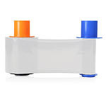 Fargo 045206 White Ribbon, Yield: 2000. For use with the Fargo DTC 4500/E Printers