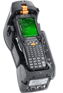 Zebra FLC9000-1001R MC90xx Fork Lift Cradle.  Compatible with part# MC9190-G or MC92N0-G.    This cradle can also power the unit. To power the forklift cradle please order the following two power supplies: (for 18-75 VDC, PWRS-14000-251R) or (9-30 VDC PWRS-14000-252R).