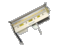 Gulton SDP-104-832-AM92 Intermec PM4i, PF4i, PF4Ci  Printhead, 203 dpi.   OEM Part No's 1-010043-900 and 1-01043-910.   