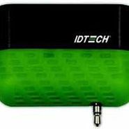 ID Tech ID-80110010-001 Shuttle Audio Jack MSR Reader.  Two-Track Secure Mobile MagStripe Reader, Color: black and green.   Interface: 3.5 mm stereo audio jack..  Does not include SDK.  For use with the IPHONE 3G, 3GS, 4, 5, IPAD, ANDROID X, ANDROID II.
