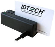ID Tech IDMB-333112B MiniMag2 KBW Magnetic Stripe Reader (Track 1 & 2, with Keyboard Wedge Interface & Cable) - Color: Black
