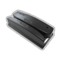 ID Tech Omni Heavy Duty MSR BarCode Slot Readers, Sealed, RS232, USB, Infrared, Visible Red