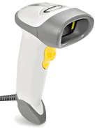Zebra LS2208-1AZU0100ZR LS2208, White USB Kit: LS2208-SR20001R Scanner, CBA-U01-S07ZAR USB Cable