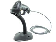 Zebra LS2208-SR20007R-UR LS2208, Black with Stand USB Kit: LS2208-SR20007R Scanner, CBA-U01-S07ZAR USB Cable, 20-61019-02R Stand