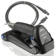 Datalogic QD2220-BKK1S QUICKSCAN D2220, 1D, USB KIT, Stand, Color: Black