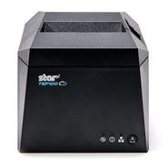 STAR Micronics 39473310 TSP100IV-SK, Liner-Free.  A Thermal Label Printer for Linerless Sticky Paper Labels, AutoCutter, USB-C, Ethernet (LAN), CloudPRNT, Android Open Accessory (AOA), Color: Dark Grey, Ethernet.  Includes USB Cable, Power Supply, Paper Guide.