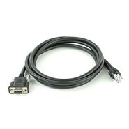Zebra CBA-R49-C09ZAR RS232 Cable, DB9 Female Connector, 9ft. 2.8m Coiled, Power Pin 9, TxD on 2, True Converter, Low Temp -30C