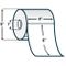 Zebra 18941 Z-Ultimate 3000T White Synthetic Polyester Thermal Transfer Labels 4.00" W x 6.00" L 460 LPR, 4 RPC, 1" Core, Color: White.  *Sold by the case.   For use with the Zebra:  2746e, R2844-Z, R402, TLP2844, TLP2844-Z, TLP3742, TLP3842,  TLP3844-Z, GX420T, GK420T, GX430T printers