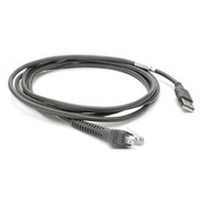  Zebra CBA-U21-S07ZBR USB Cable, 7 ft., Type A, Shielded, Straight.   Replaces CBA-U21-S07ZAR.