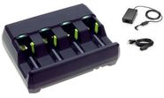 Zebra SAC3600-4001CR DS3578 LI3678-SR 4 Slot Battery Charger.  Requires Power Supply (PWR-BGA12V50W0WW), DC Line Cord (CBL-DC-375A1-01) and AC Line Cord (23844-00-00R).