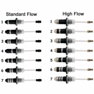 7-Price Tier Liquor System Pourers