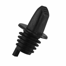 Black Standard Flow Free-Pourer with Screen 