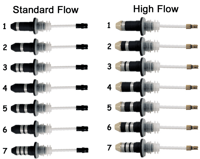 7Price Tier Liquor System Pourers