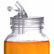 Plastic Lid Mason Jar Spout