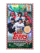 2025 Topps Holiday Baseball Advent Calendar Box