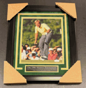 A1 Jack Nicklaus PGA Signed Autographed 8x10 Photo Framed 1986 Masters JSA COA