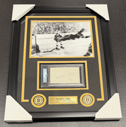Bobby Orr The Goal Signed Autographed Cut Framed W/ 8x10 Photo PSA COA Bruins