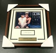 DEMI MOORE GHOST 1990 AUTOGRAPHED SIGNED BOOK CUT FRAMED WITH 8X10 PHOTO 