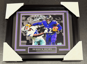 Derrick Henry Baltimore Ravens Autographed 8x10 Photo Framed PSA Authentic