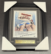 CHEECH & CHONGS UP IN SMOKE TOMMY / MARTIN AUTOGRAPHED FRAMED 8X10 MOVIE POSTER PHOTO JSA COA